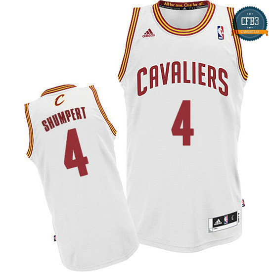 cfb3 camisetas Iman Shumpert, Cleveland Cavaliers - Blanco