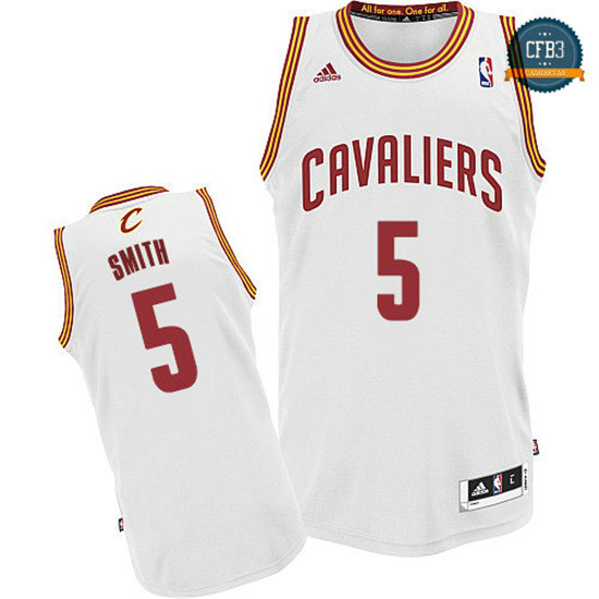 cfb3 camisetas J.R Smith, Cleveland Cavaliers - Blanco