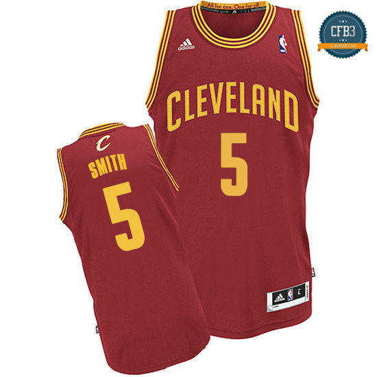 cfb3 camisetas J.R Smith, Cleveland Cavaliers - Wine