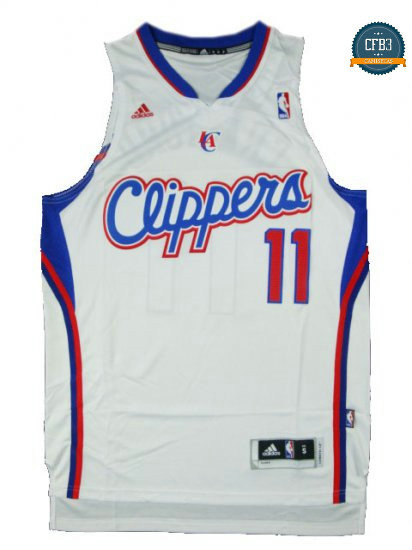cfb3 camisetas Jamal Crawford, Los Angeles Clippers [Blanco]