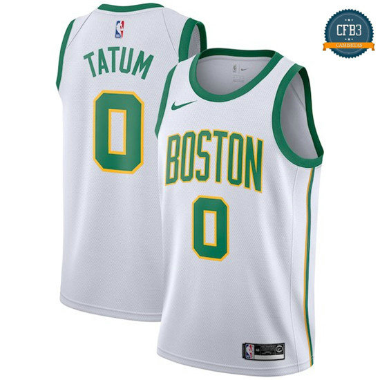 cfb3 camisetas Jayson Tatum, Boston Celtics 2018/19 - City Edition