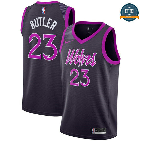 cfb3 camisetas Jimmy Butler, Minnesota Timberwolves 2018/19 - City Edition