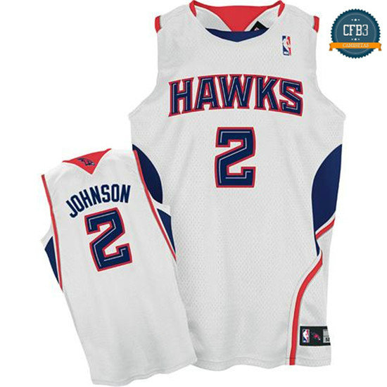 cfb3 camisetas Joe Johnson, Atlanta Hawks [Primera]