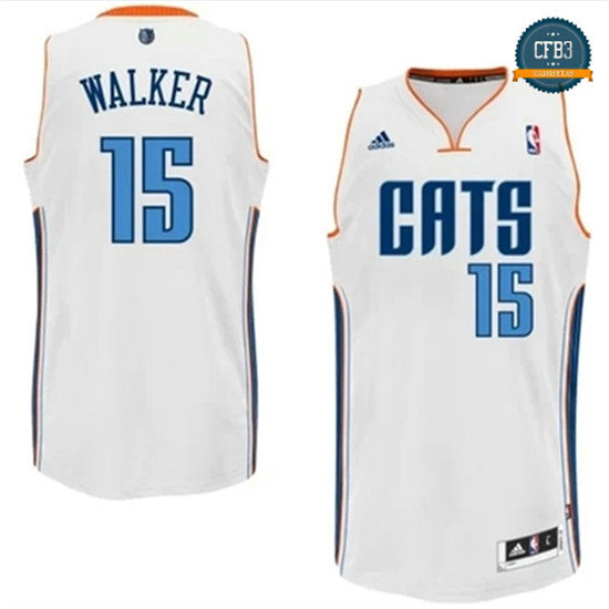 cfb3 camisetas Kemba Walker, Charlotte Bobcats - Primera