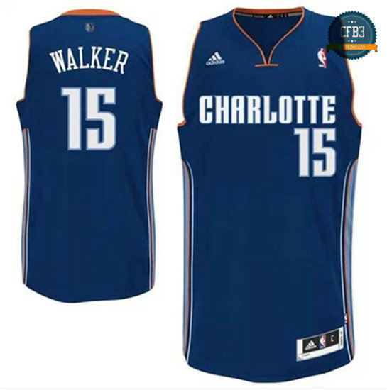 cfb3 camisetas Kemba Walker, Charlotte Bobcats - Road