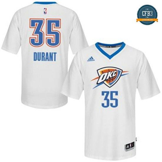 cfb3 camisetas Kevin Durant, OKC Thunder - Mangas