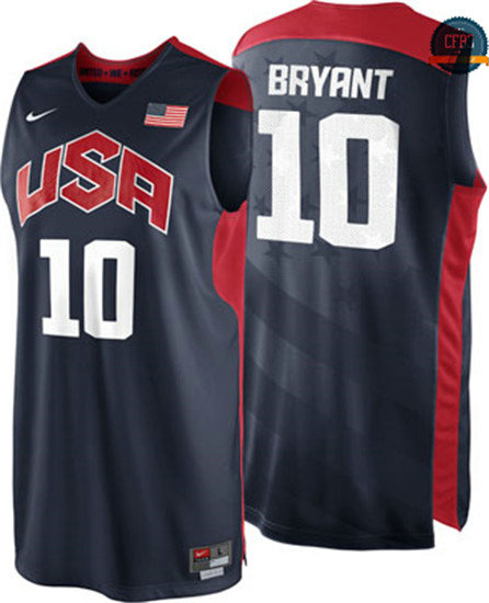cfb3 camisetas Kobe Bryant, Selección USA 2012 [Azul]
