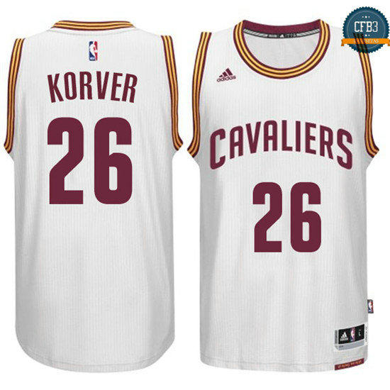 cfb3 camisetas Kyle Korver, Cleveland Cavaliers - Blanco