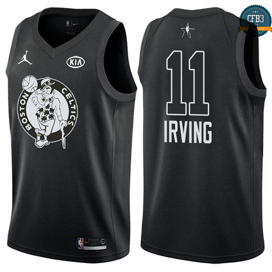cfb3 camisetas Kyrie Irving - 2018 All-Star Negro