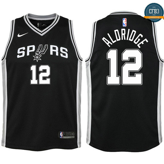 cfb3 camisetas LaMarcus Aldridge, San Antonio Spurs - Icon