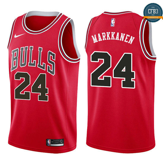 cfb3 camisetas Lauri Markkanen, Chicago Bulls - Icon
