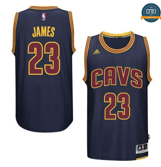 cfb3 camisetas LeBron James, Cleveland Cavaliers - Navy