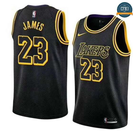 cfb3 camisetas LeBron James, Los Angeles Lakers - City Edition