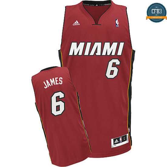 cfb3 camisetas Lebron James Miami Heat [Alternate]