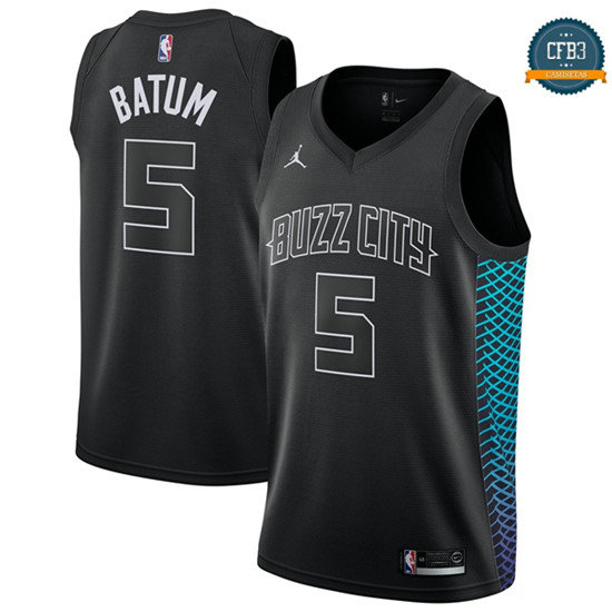 cfb3 camisetas Nicolas Batum, Charlotte Hornets - City Edition