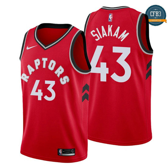 cfb3 camisetas Pascal Siakam, Toronto Raptors - Icon