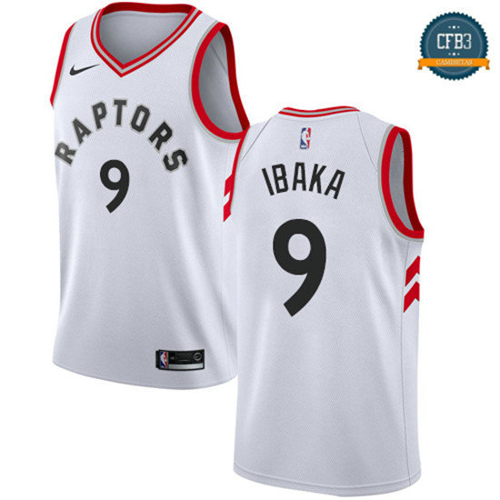 cfb3 camisetas Serge Ibaka, Toronto Raptors - Association