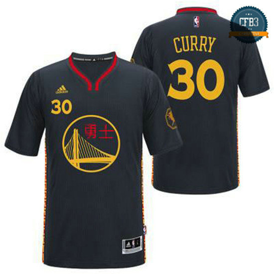 cfb3 camisetas Stephen Curry, Golden State Warriors CNY