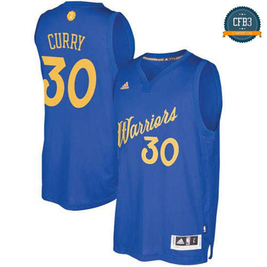 cfb3 camisetas Stephen Curry, Golden State Warriors - Christmas '17