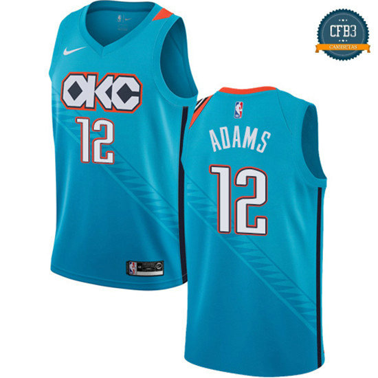 cfb3 camisetas Steven Adams, Oklahoma City Thunder 2018/19 - City Edition