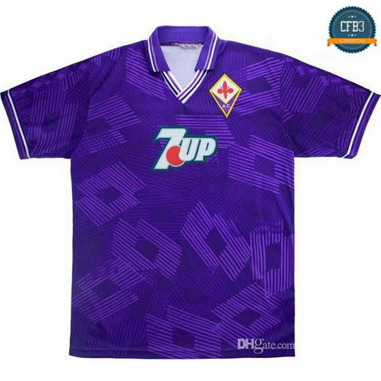 Camiseta 1992-93 Fiorentina Azul