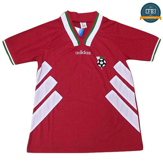 Camiseta 1994 Bulgarie Rojo