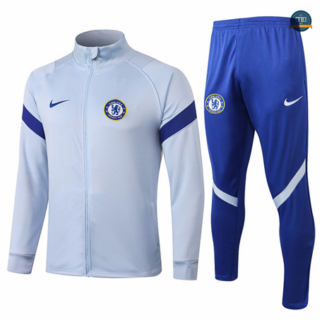 Cfb3 Chaqueta Chandal Chelsea Gris claro 2020/2021