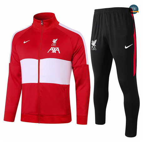 Cfb3 Chaqueta Chandal Liverpool Rojo/Blanco 2020/2021