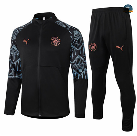 Cfb3 Chaqueta Chandal Manchester City Negro 2020/2021