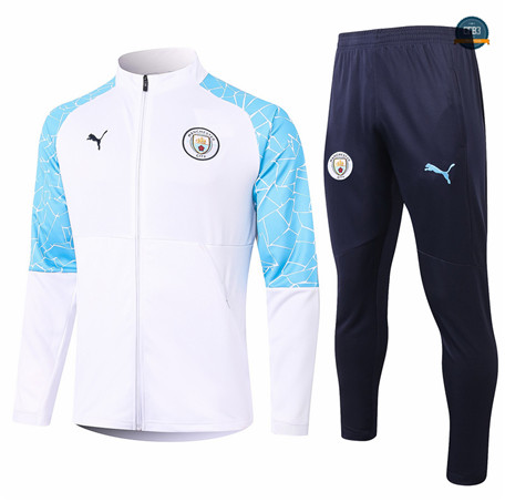 Cfb3 Chaqueta Chandal Manchester City Blanco 2020/2021