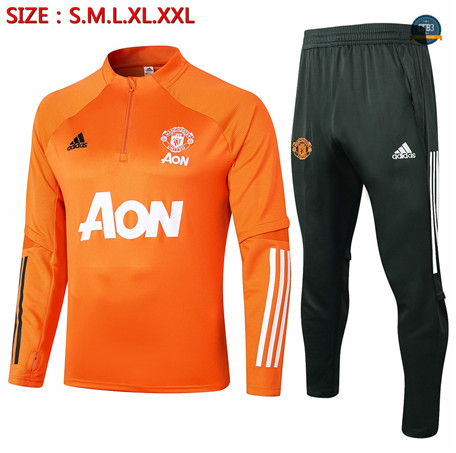 Cfb3 Chandal Manchester United Naranja 2020/2021