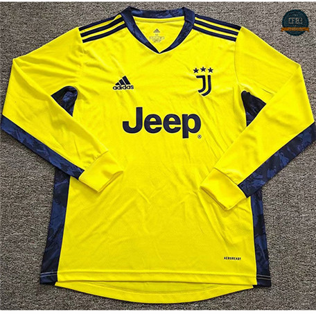 Cfb3 Camiseta Juventus Portero Amarillo Manga Larga 2020/2021