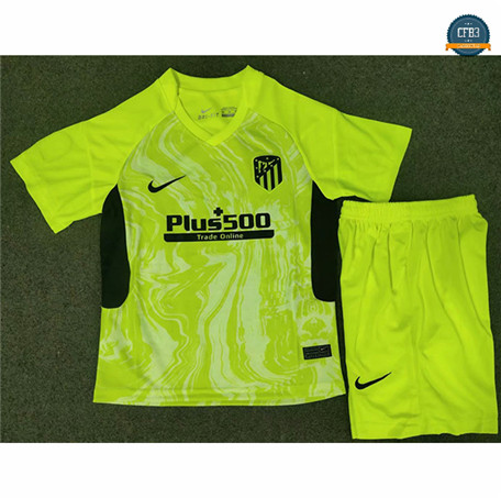 Cfb3 Camiseta Atletico Madrid Enfant 3ª Equipación Verde 2020/2021