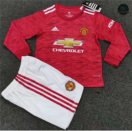 Cfb3 Camiseta Manchester United Enfant 1ª Equipación Manga Larga 2020/2021