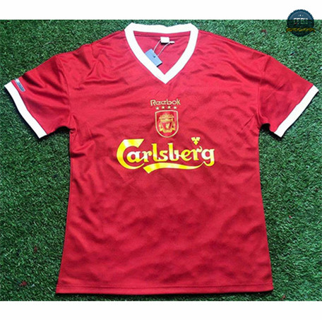 Cfb3 Camiseta Retro 2000-01 Liverpool 1ª Equipación