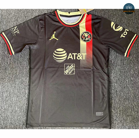 Cfb3 Camiseta CF América Equipación Negro/Amarillo 2021/2022