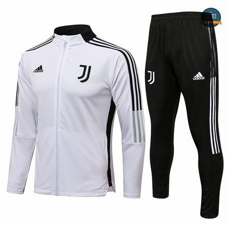 Cfb3 Chaqueta Chandal Juventus Equipación Blanco/Negro 2021/2022