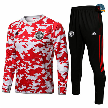 Cfb3 Chandal Manchester United Equipación Blanco Col Rond 2021/2022