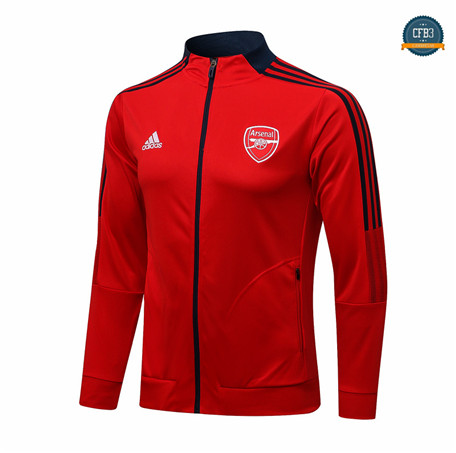 Cfb3 Chaqueta Arsenal Equipación Rojo/Azul Oscuro 2021/2022