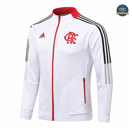 Cfb3 Chaqueta Flamengo Equipación Blanco 2021/2022