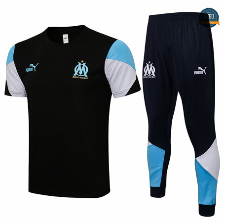 Cfb3 Camiseta Entrenamiento Marsella + Pantalones Equipación Negro 2021/2022