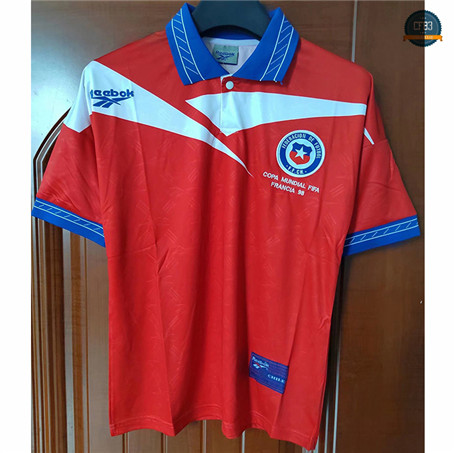 Cfb3 Camiseta Retro 1998 Chile 1ª Equipación