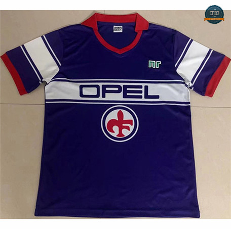 Cfb3 Camiseta Retro 1984-85 Fiorentina 1ª Equipación