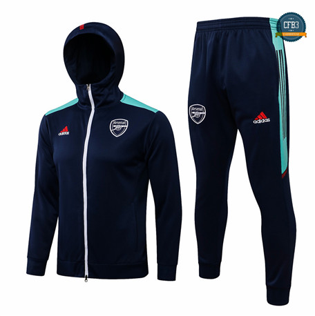 Cfb3 Camisetas Chaqueta Chandal Arsenal Equipación Sombrero Azul marino 2021/2022