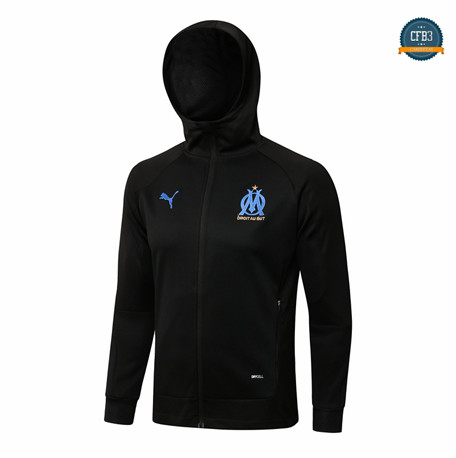 Cfb3 Camisetas Chaqueta Sombrero Marsella Equipación Negro 2021/2022