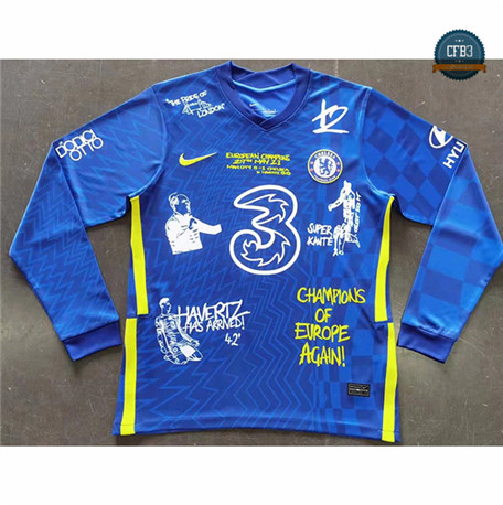 Cfb3 Camisetas Chelsea edición especial Manga larga 2021/2022