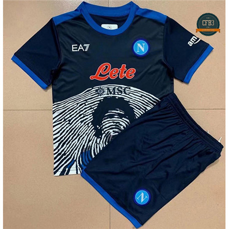 Cfb3 Camisetas Napoli Maradona Enfant Azul 2021/2022