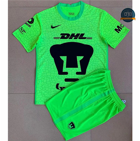 Cfb3 Camisetas Launch Pumas Enfant goalie Verde 2021/2022