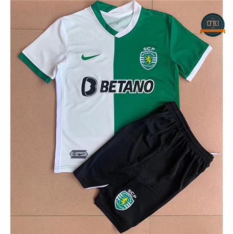 Cfb3 Camisetas Sporting Lisbon Enfant Equipación 2021/2022
