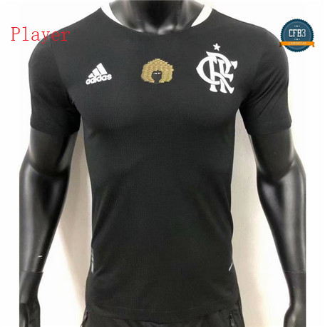 Cfb3 Camisetas Player Version Flamengo Equipación Negro 2021/2022